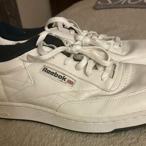 Reebok Men's 13 Classic White Sneakers